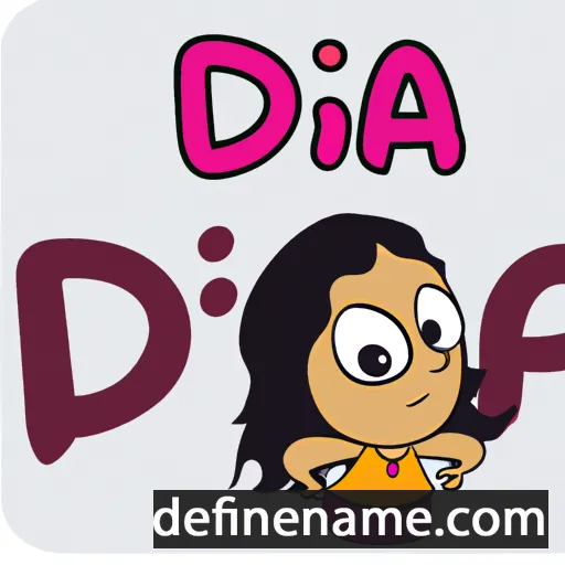 cartoon of the name Dipa