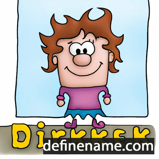 Dirkje cartoon