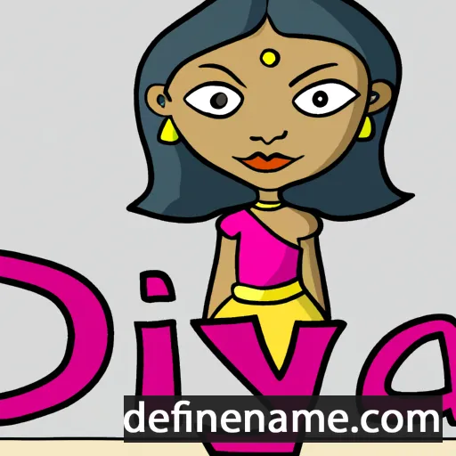 Divya cartoon