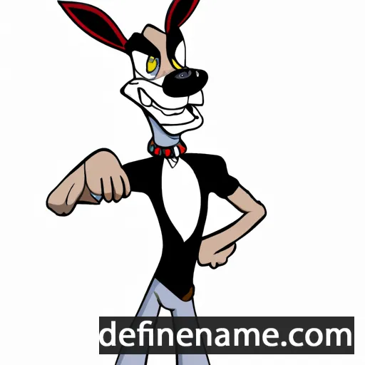 cartoon of the name Django