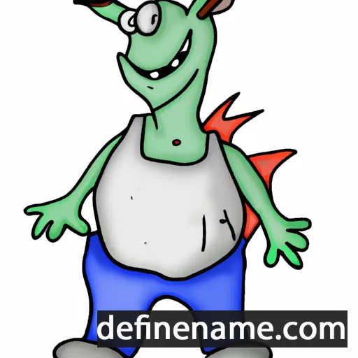 cartoon of the name Djuradj