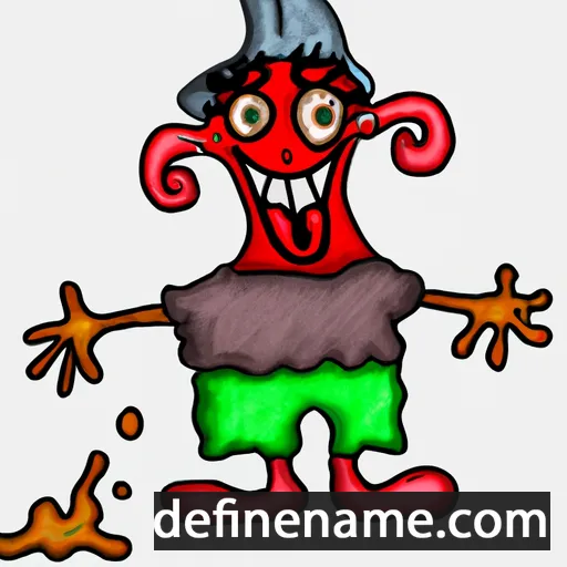 cartoon of the name Djuro