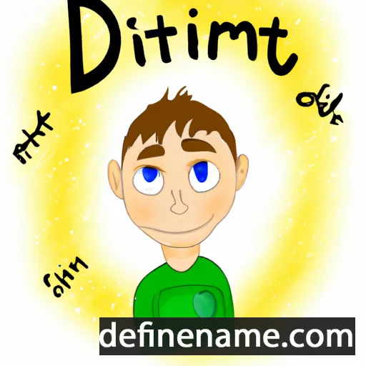 cartoon of the name Dmitrei