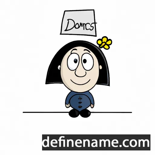 cartoon of the name Dóris