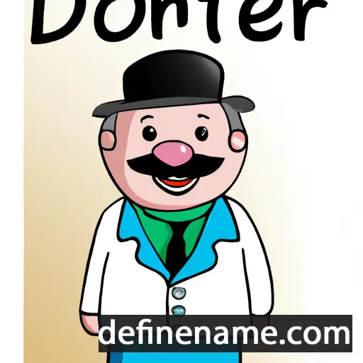 cartoon of the name Dömötör