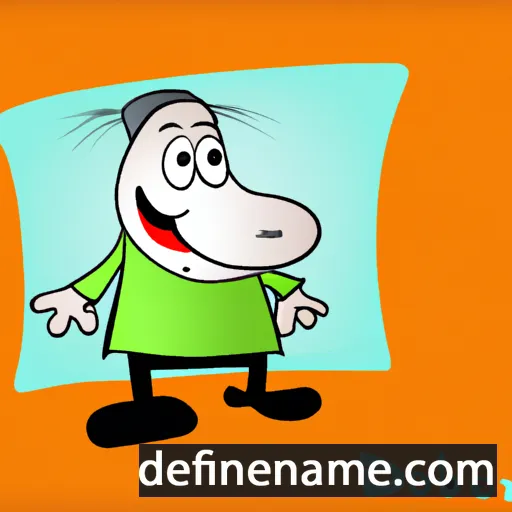 cartoon of the name Dobri