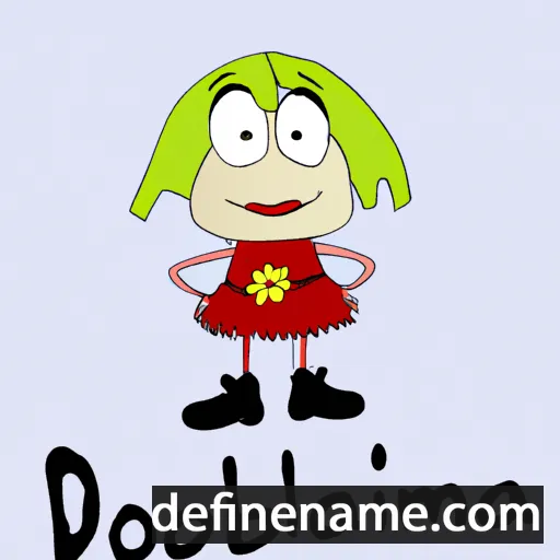 cartoon of the name Dobromiła