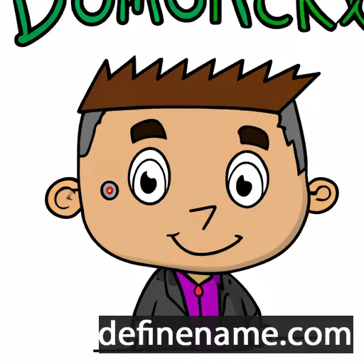 Dominick cartoon