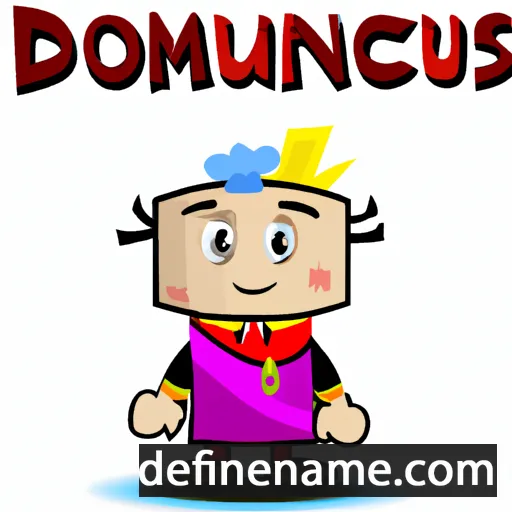 Dominicus cartoon