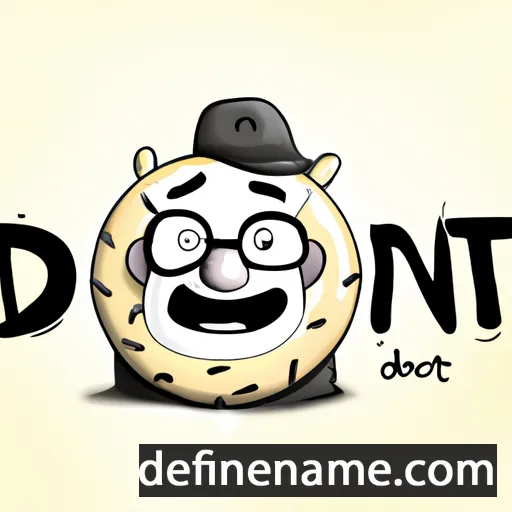 cartoon of the name Donát