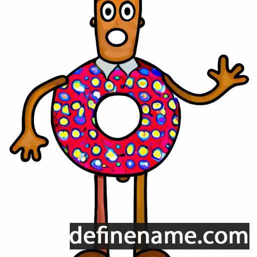 cartoon of the name Donat