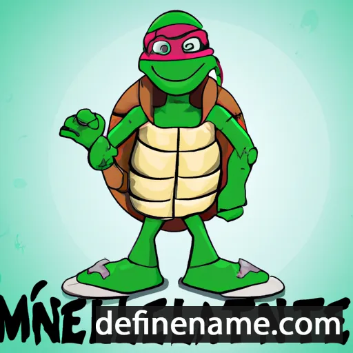 cartoon of the name Donatello