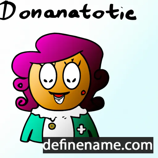 Donatienne cartoon