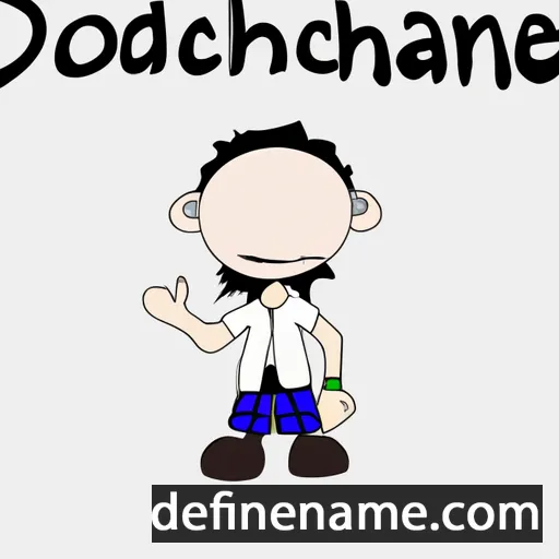 cartoon of the name Donnchad