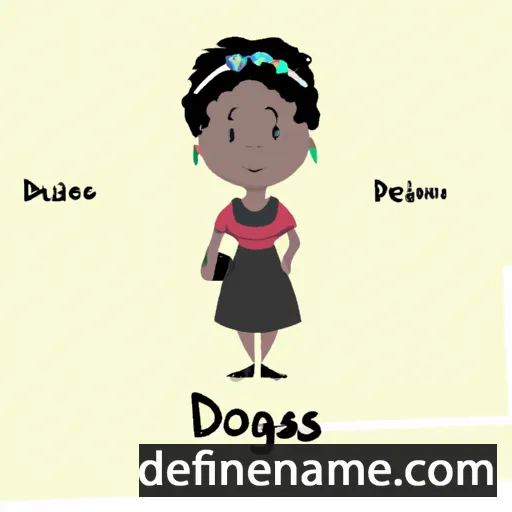 cartoon of the name Dorcas