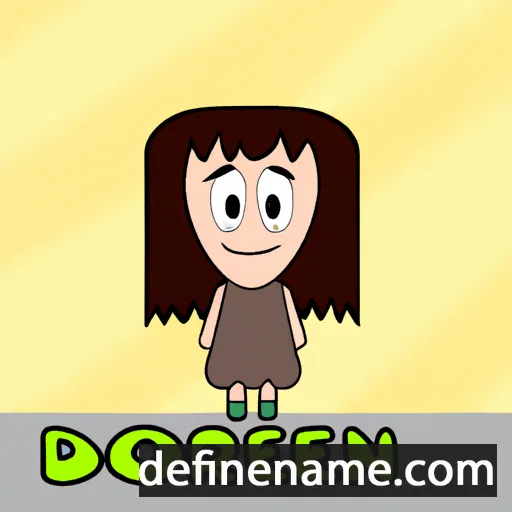 cartoon of the name Doreen