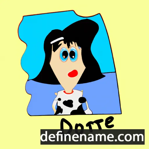 cartoon of the name Dorete