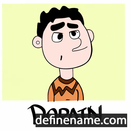 cartoon of the name Dorijan