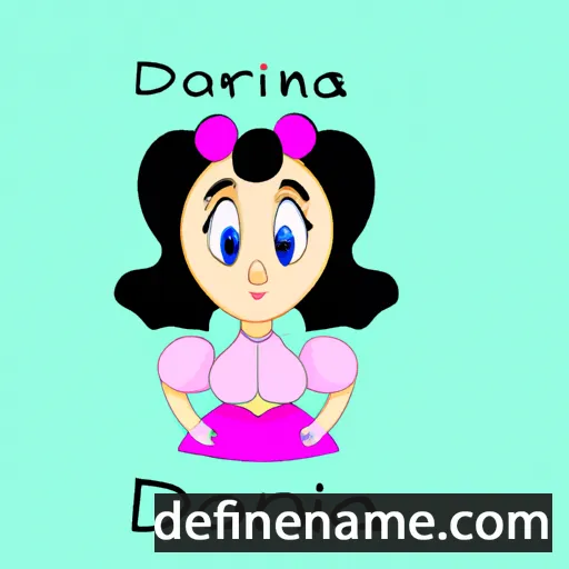 cartoon of the name Dorina