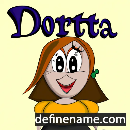 cartoon of the name Dorita