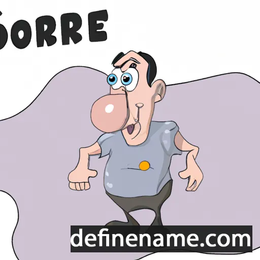 cartoon of the name Dorofey