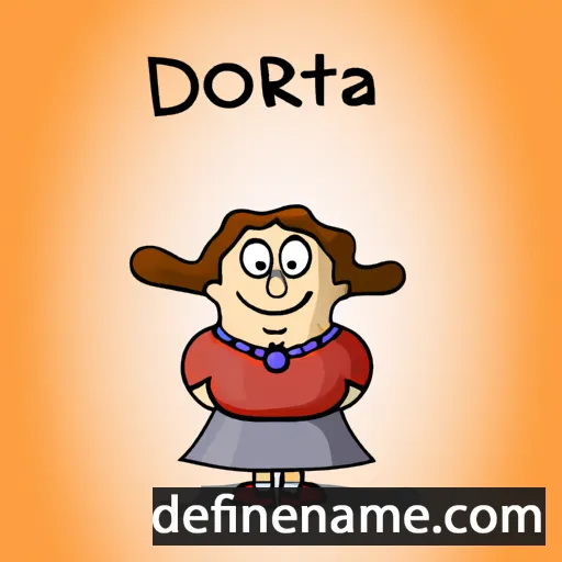 Dorota cartoon