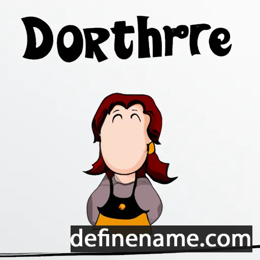 Dorothee cartoon