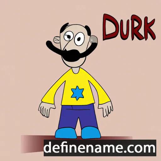 cartoon of the name Doruk