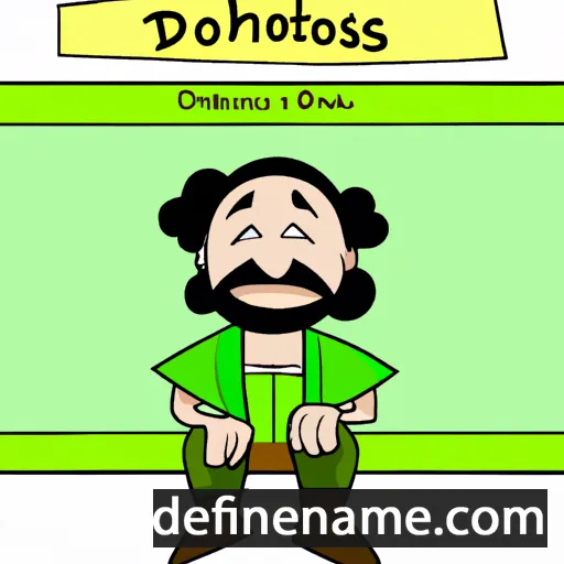 Dositheos cartoon