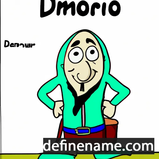 cartoon of the name Drahomír