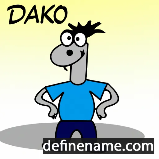 Draško cartoon