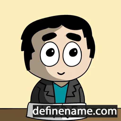 cartoon of the name Duarte