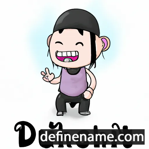 cartoon of the name Dubthach