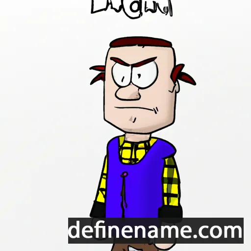 cartoon of the name Dugald