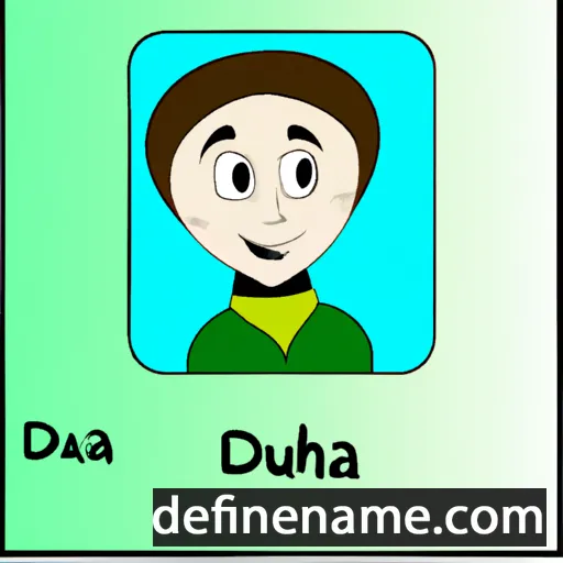 Duha cartoon