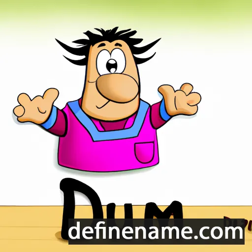 Dujam cartoon