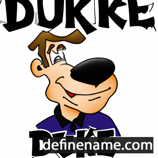 Duke cartoon