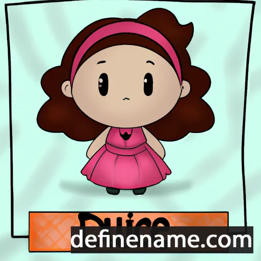 Dulce cartoon