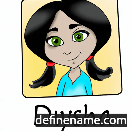 cartoon of the name Dunyasha