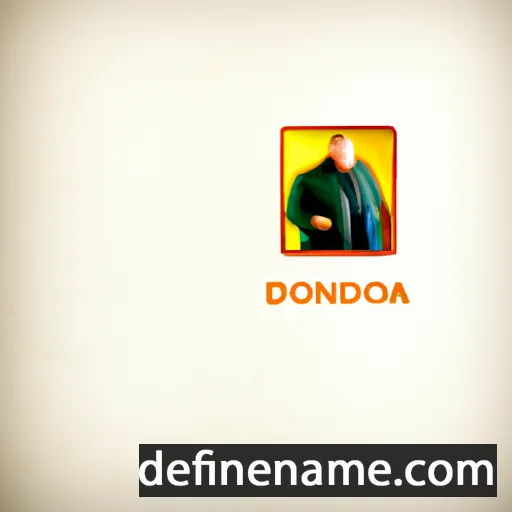 cartoon of the name Durdona