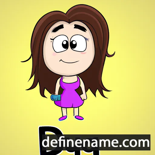 cartoon of the name Duygu