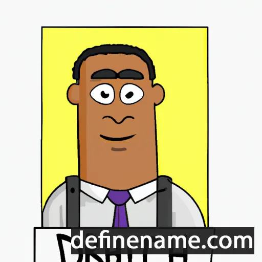 cartoon of the name Dwight