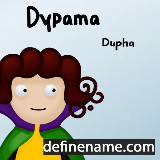 Dympna cartoon