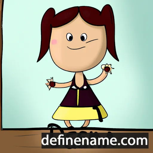 cartoon of the name Džejlana