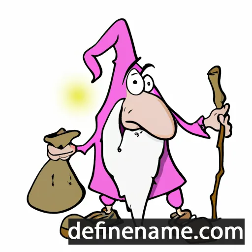 cartoon of the name Dzhamal