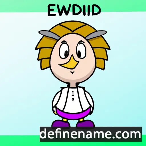 Eadwig cartoon