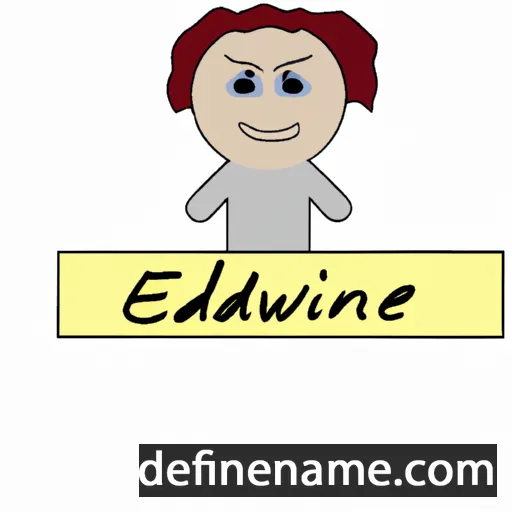 cartoon of the name Eadwine