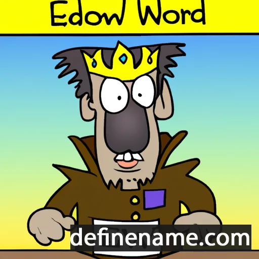 cartoon of the name Eadwulf