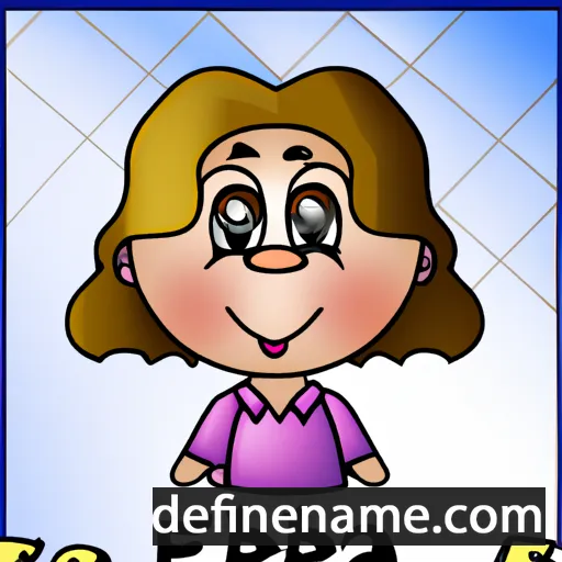 cartoon of the name Ebba