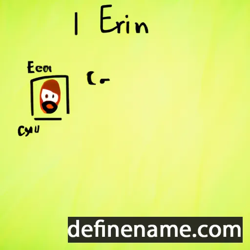 Ecrin cartoon